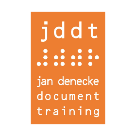 jddt ⠼⠾⠾⠗ jan denecke document training