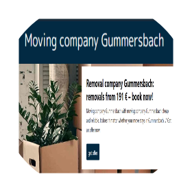 Umzugsunternehmen Gummersbach